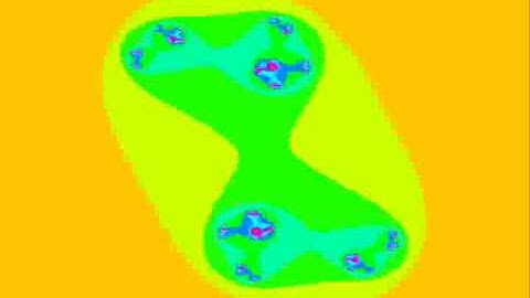 second attempt at julia set fractal render.