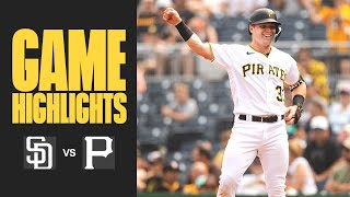 Pirates Put Up Three-Run Inning in Comeback Win | Pirates vs. Padres (6/29/23) screenshot 5