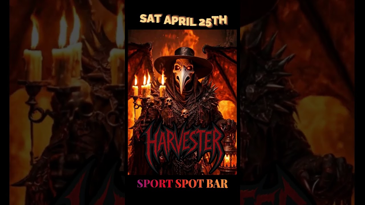 Группа HARVESTER выступит в баре Sport Spot Bar & Grill в Арлингтоне в субботу, 25 апреля.