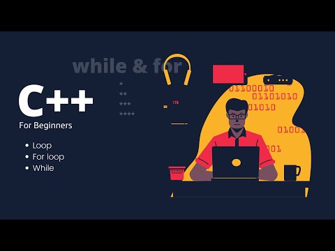 C++ Tutorial for Beginners | #6 | CPP | For Loop & While Loop | Pattern