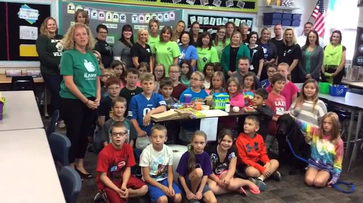 Jenison elementary students share message on NBC's...