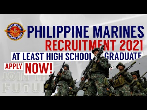 Philippine Marines Recruitment 2021 | Philippine Marine Corps |Marine Basic Course | NOCC