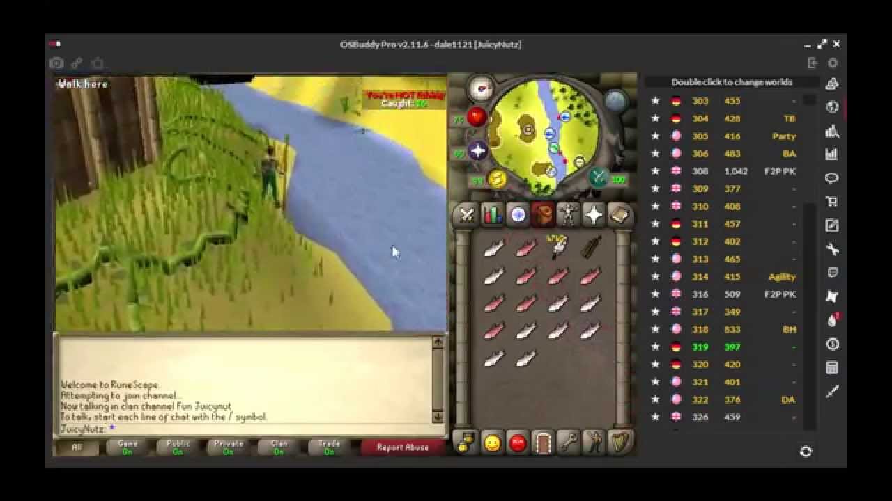 OSRS SKILLING FISHING GUIDE SHILO VILLAGE YouTube