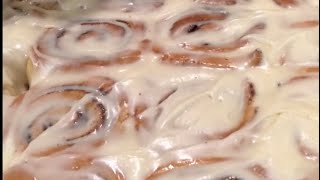Cinnamon Rolls (made in the bread machine).