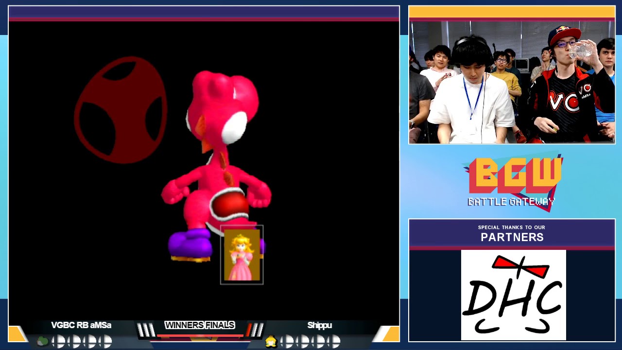 スマブラDX大会】BGW＃26 勝者側決勝戦 VGBC|RB|aMSa (ヨッシー) vs