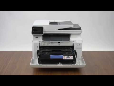 HP Color LaserJet Pro MFP M281fdw T6B82A Unboxing Video
