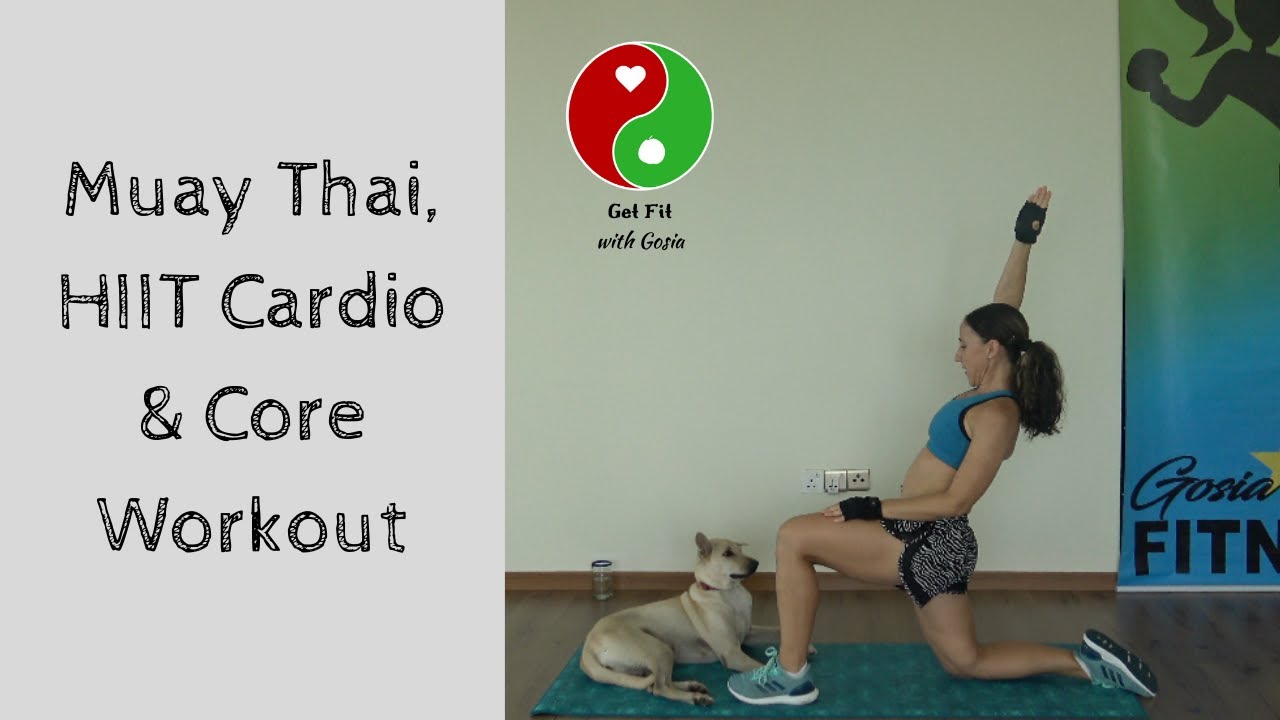 Muay Thai, HIIT Cardio and Core Workout YouTube