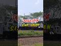 Kereta Api Berhenti Luar Biasa Siap Siap Jalan