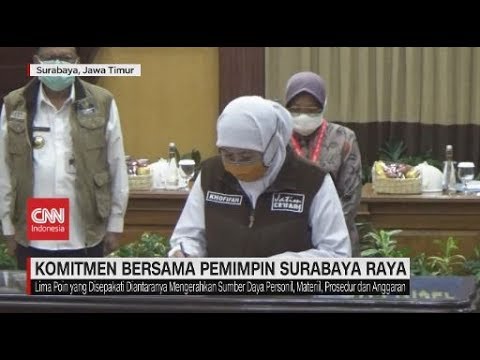 Surabaya Raya Tanda Tangani Komitmen Bersama