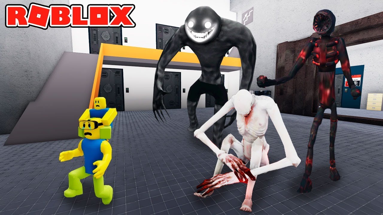 ME ENFRENTO A LOS MONSTRUOS SCP MEJORADOS en Roblox