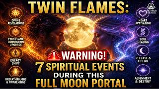 Information TWIN FLAMES: 🚨WARNING! 7 Spiritual Events During This Full Moon Portal News