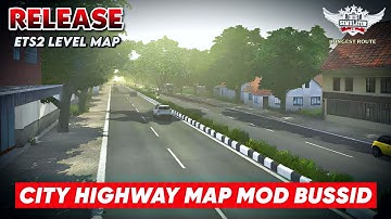 CITY HIGHWAY MAP MOD For Bus Simulator Indonesia || Bussid V3.7.1 || Offroad Gamers ||