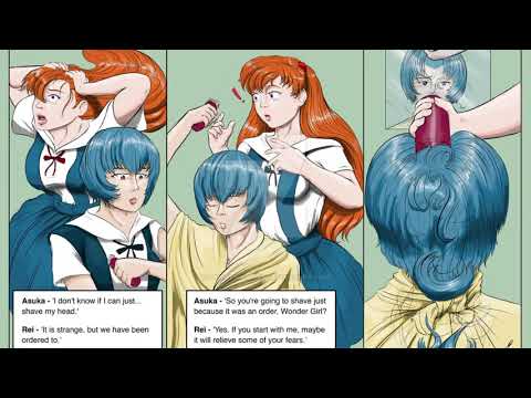 Anime girl headshave 5
