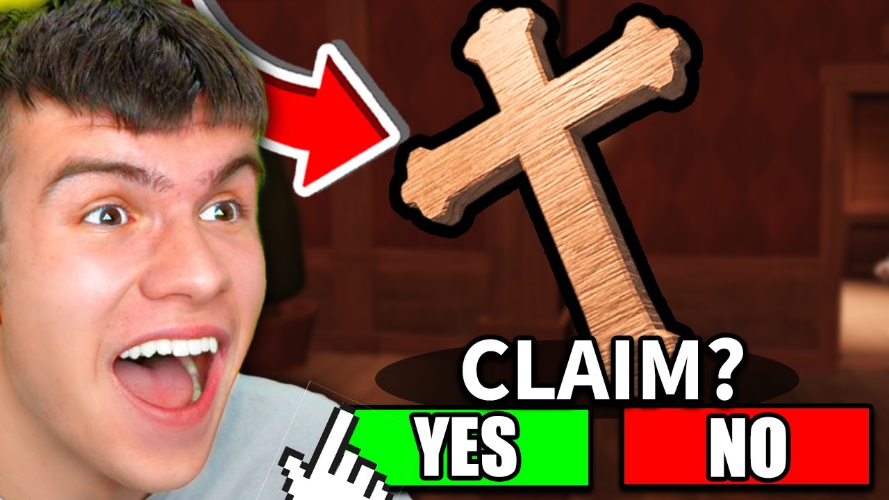 PERMANET] UNBREAKABLE IRON CRUCIFIX - Roblox