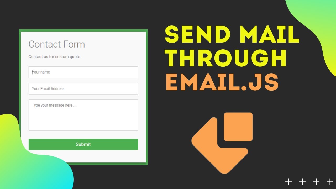 How to Send Emails Using JavaScript through EmailJs