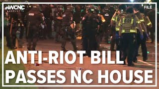 Anti-riot bill passes NC House