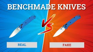 Real vs. Fake Benchmade Knives!!