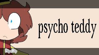 Psycho teddy//meme flipaclip//juego dark deception//