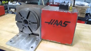 Haas HRT-210 Programmable Rotary Table (Brush Drive)