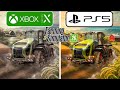 Farming Simulator 26 PS5 vs Xbox Series X Graphics Comparison
