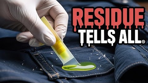 CSI Secrets: How Gunshot Residue Reveals the Shooter!