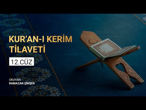 Kur'an-ı Kerim Tilaveti | 12.Cüz - Ramazan Şimşek