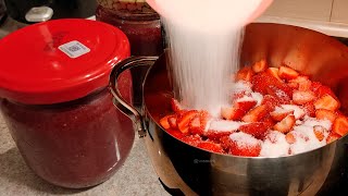 🍓 Клубничный джем без загустителя — ароматный и натуральный! 🍓