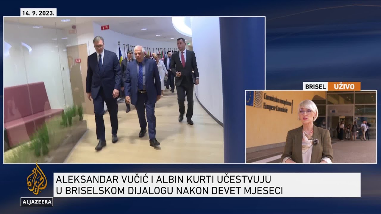 بالنسبة لبوريل، فإن الحوار بين كوسوفو وصربيا أصبح أشبه بـ "إخماد حريق".