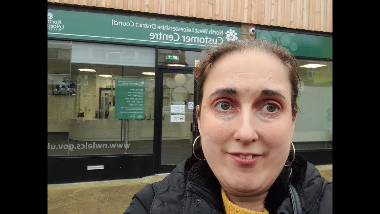 Coalville Town Center Leicestershire UK November 2022 Footage Video