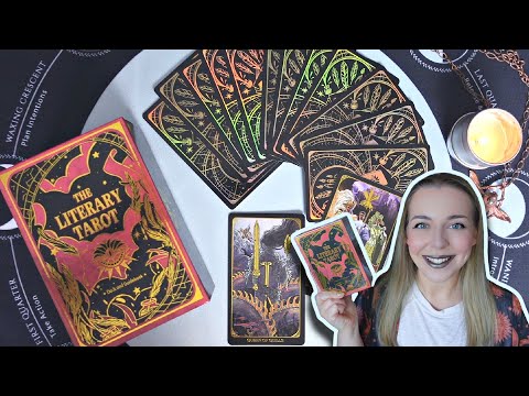 These 78 Classic Books Inspired a Tarot Deck ✨📚 | The Brink Literacy Project Literary Tarot Unboxing thumbnail