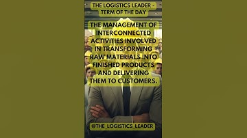 Supply Chain Management -Intro to Supply Chain Management #shorts #supplychain #scm #supplychain