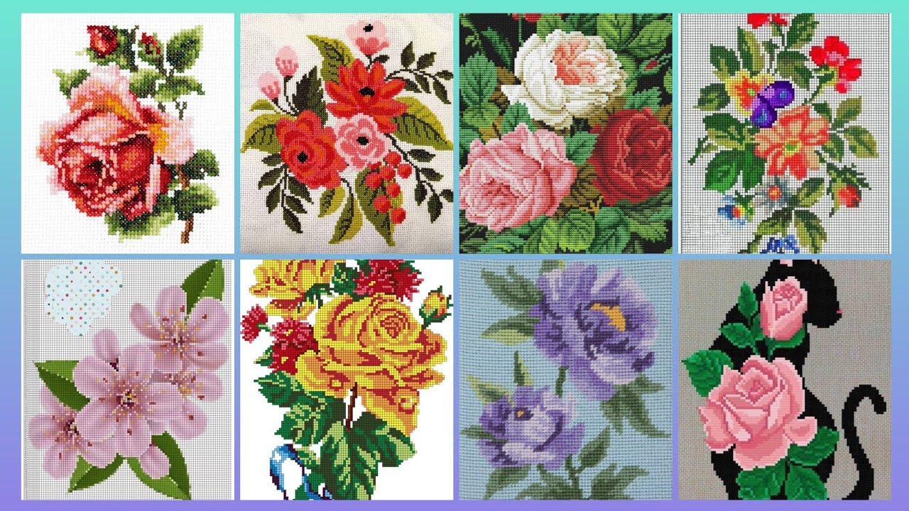 #1 Самые красивые и уникальные новые схемы для вышивки крестом на все случаи жизни 