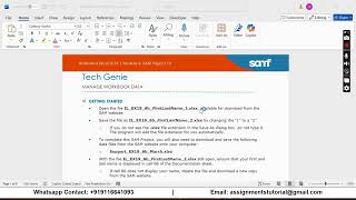 Illustrated Excel 2019 | Module 6: SAM Project 1b Tech Genie