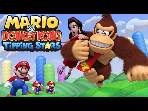 Mario Vs Donkey Kong Tipping Stars - Complete Walkthrough