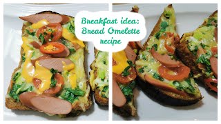 Healthy and Energetic Breakfast Idea: Delicious Omelette Bread by Comfort Cooking shorts