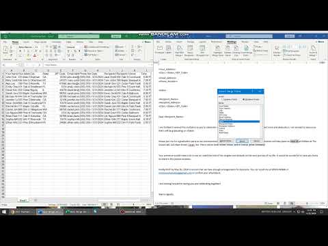 MAIL MERGE PT 4