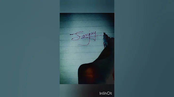#sanjay #name #signature #shorts #trending #viralvideos