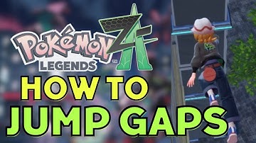 How to jump across gaps in Pokemon Legends: Z-A #pokemonlegendsza