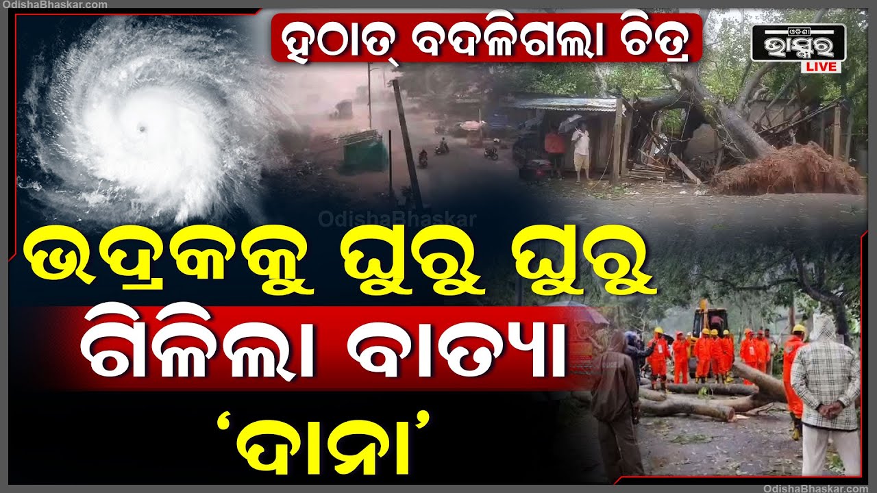 ବାତ୍ୟାର କରାଳ ରୂପ ଦେଖିଲେ ଥରି ଉଠିବେ... ବଦଳିଗଲା ଭଦ୍ରକ ଚିତ୍ର, ବାତ୍ୟା କଲା ଛାରଖାରା...