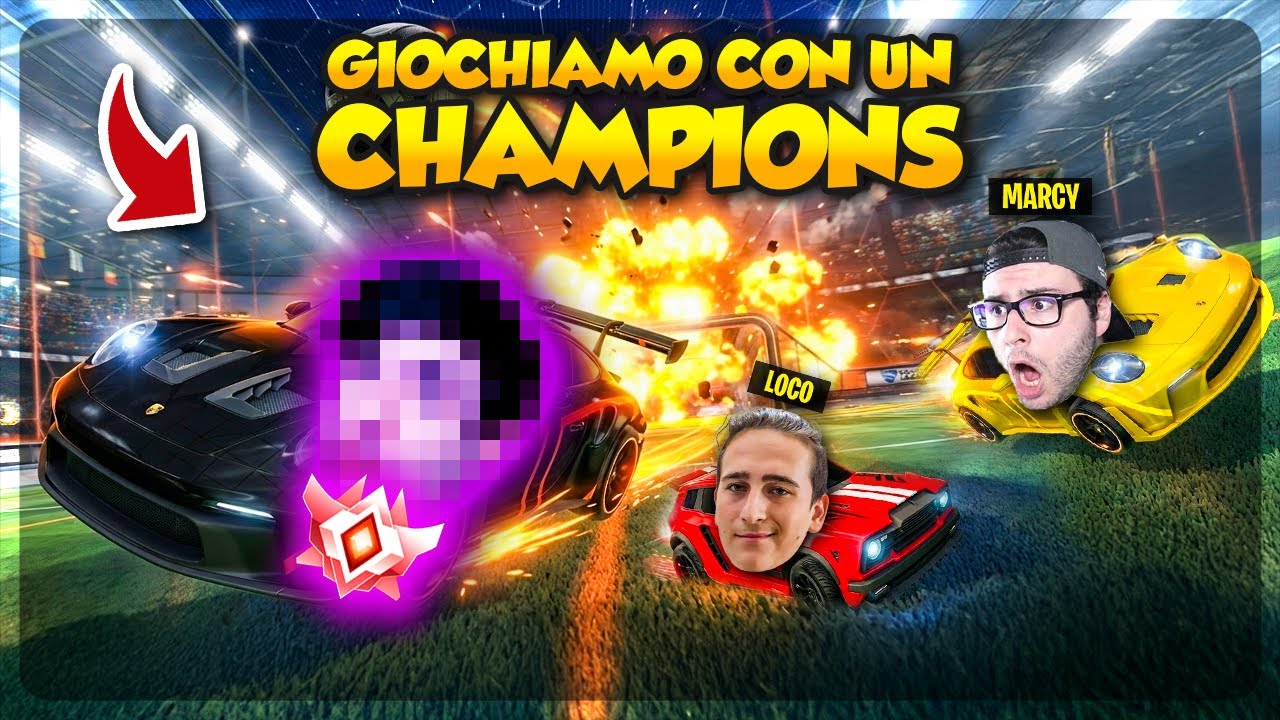 UN CHAMPIONS CI CARRYA NELLE 3VS3 MA LO FACCIAMO PERDERE - ROAD TO CHAMPIONS Rocket League