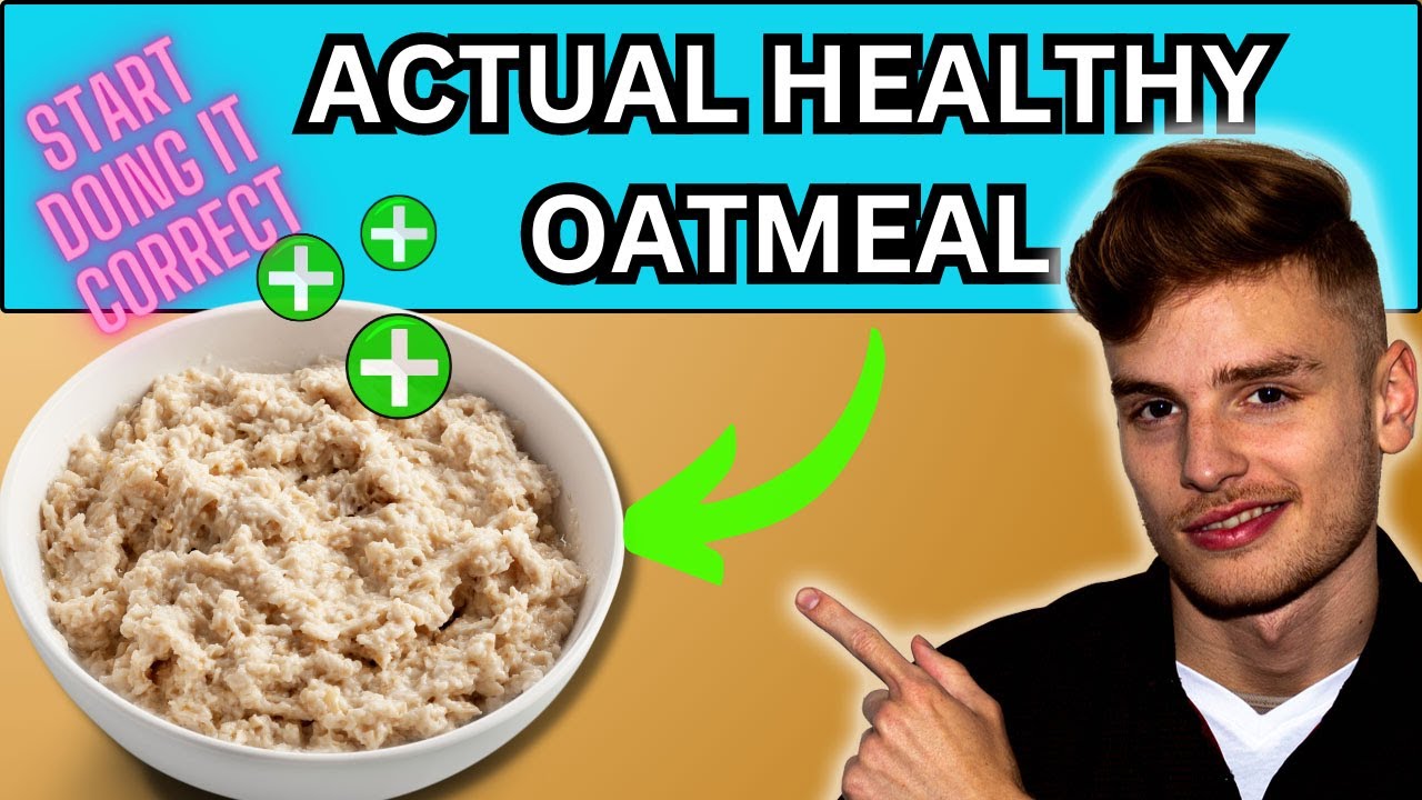 HEALTHIEST OATMEAL Recipe (with Explanation) YouTube