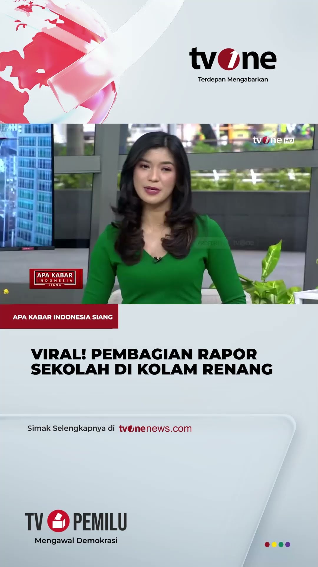 Antrean Panjang, Pembagian Rapor di Kolam Renang di Tasikmalaya Viral | tvOne