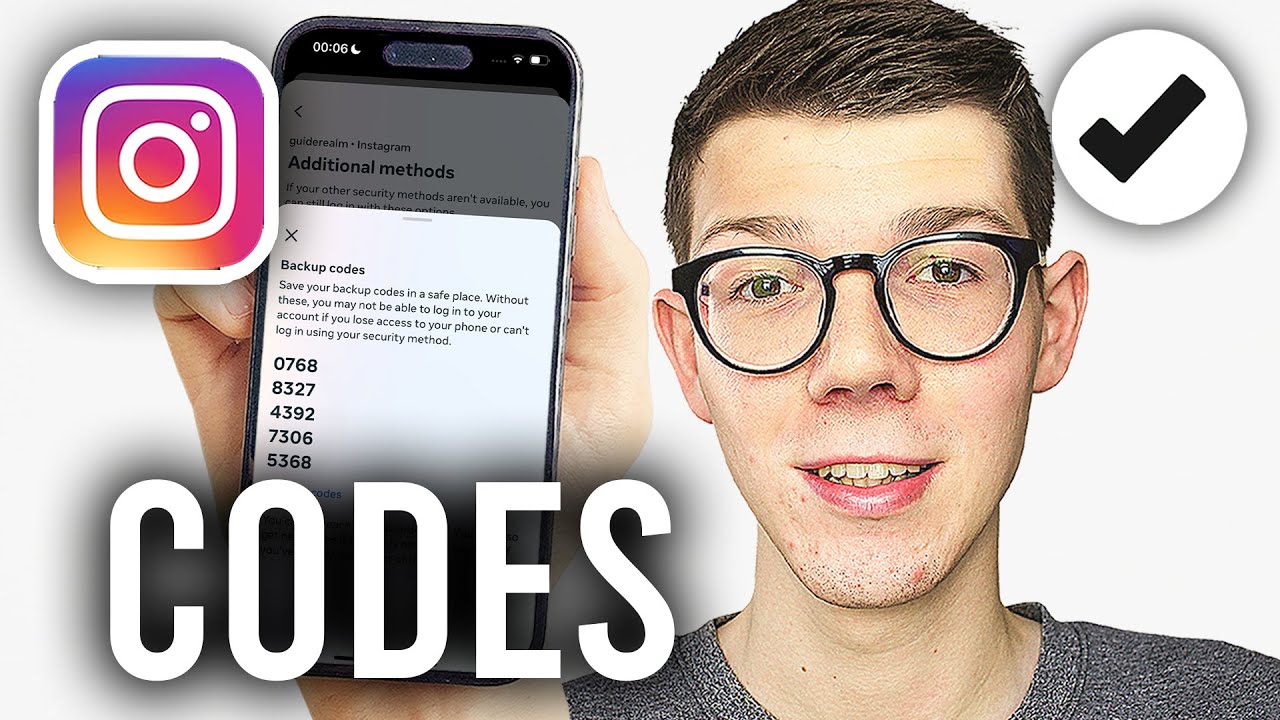 How To Get Instagram Back Up Codes Full Guide YouTube
