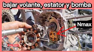 ❓ Como quitar la VOLANTE y ESTATOR (Yamaha Nmax 155)