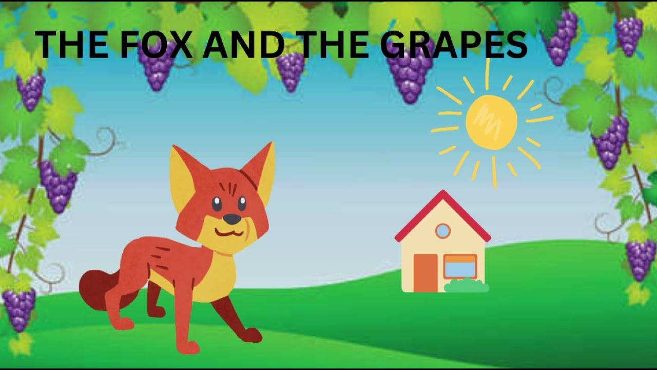 The Fox And The Grapes Story In English I Moral Bedtime Stories