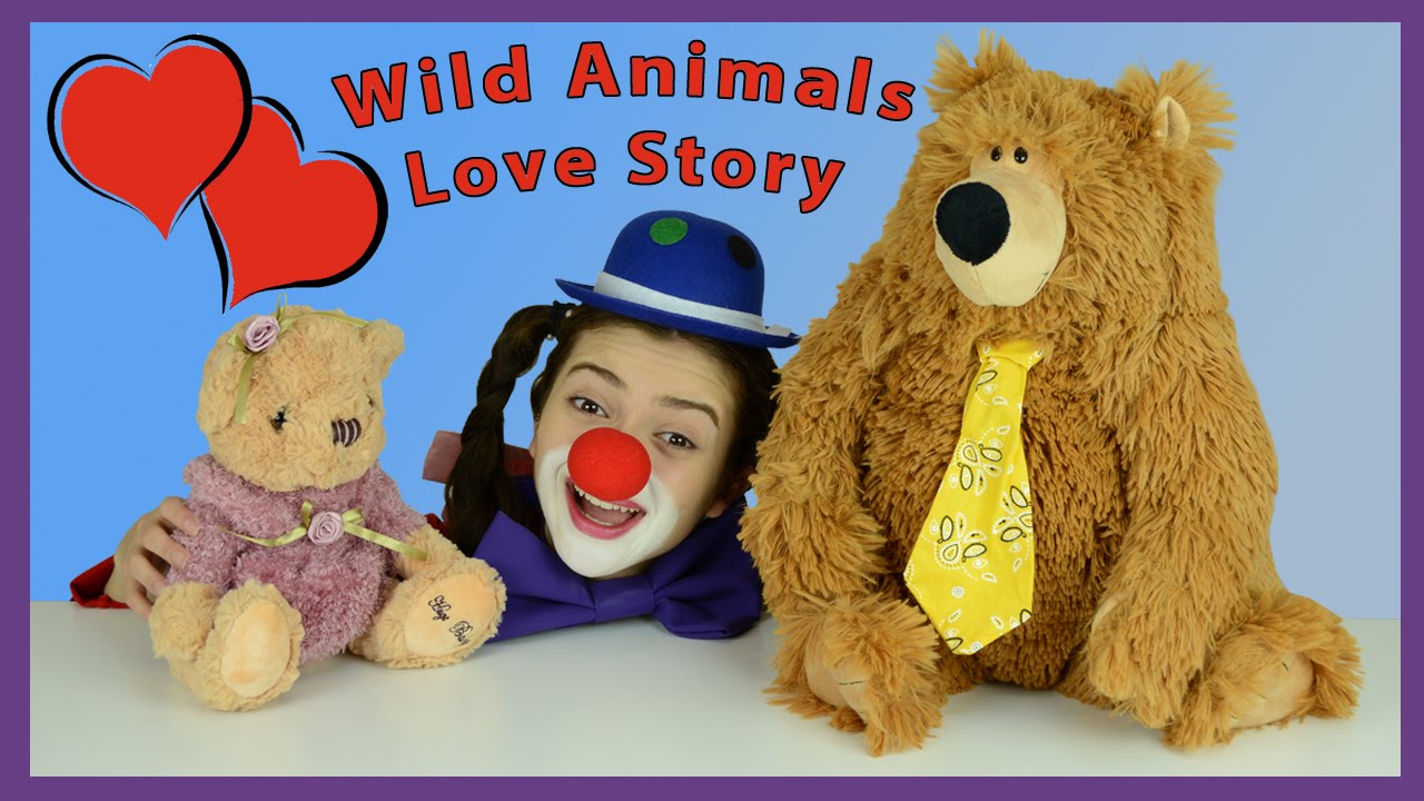 Mimi the clown and plush toys funny magic tricks