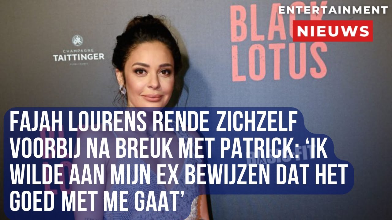 Fajah Lourens ontkent relatie met Ruud de Wild ‘Ik ben bang om mijn hart weer open te stellen Fajah Lourens ontkent relatie met Ruud de Wild ‘Ik ben bang om mijn hart weer open te stellen