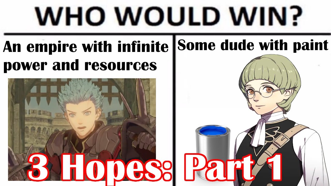Fire Emblem 3 Hopes parts 1- Ignatz's infinite paint