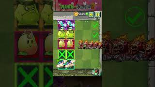 Pvz 2 - Plants Vs Zombies 2 - Squash Team & Other Plants Vs 100 Monkey Zombies #shorts #pvz2