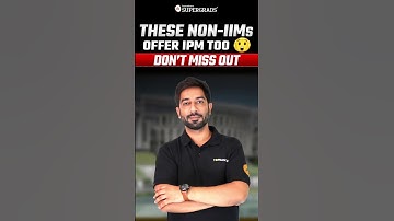 Top Non-IIM IPM Colleges You NEED to Consider 🔥🎓| Don’t Miss Out ⚠️| #shorts